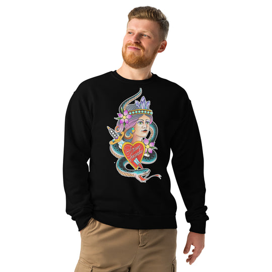 Khrstal Queen  Crew neck sweatshirt
